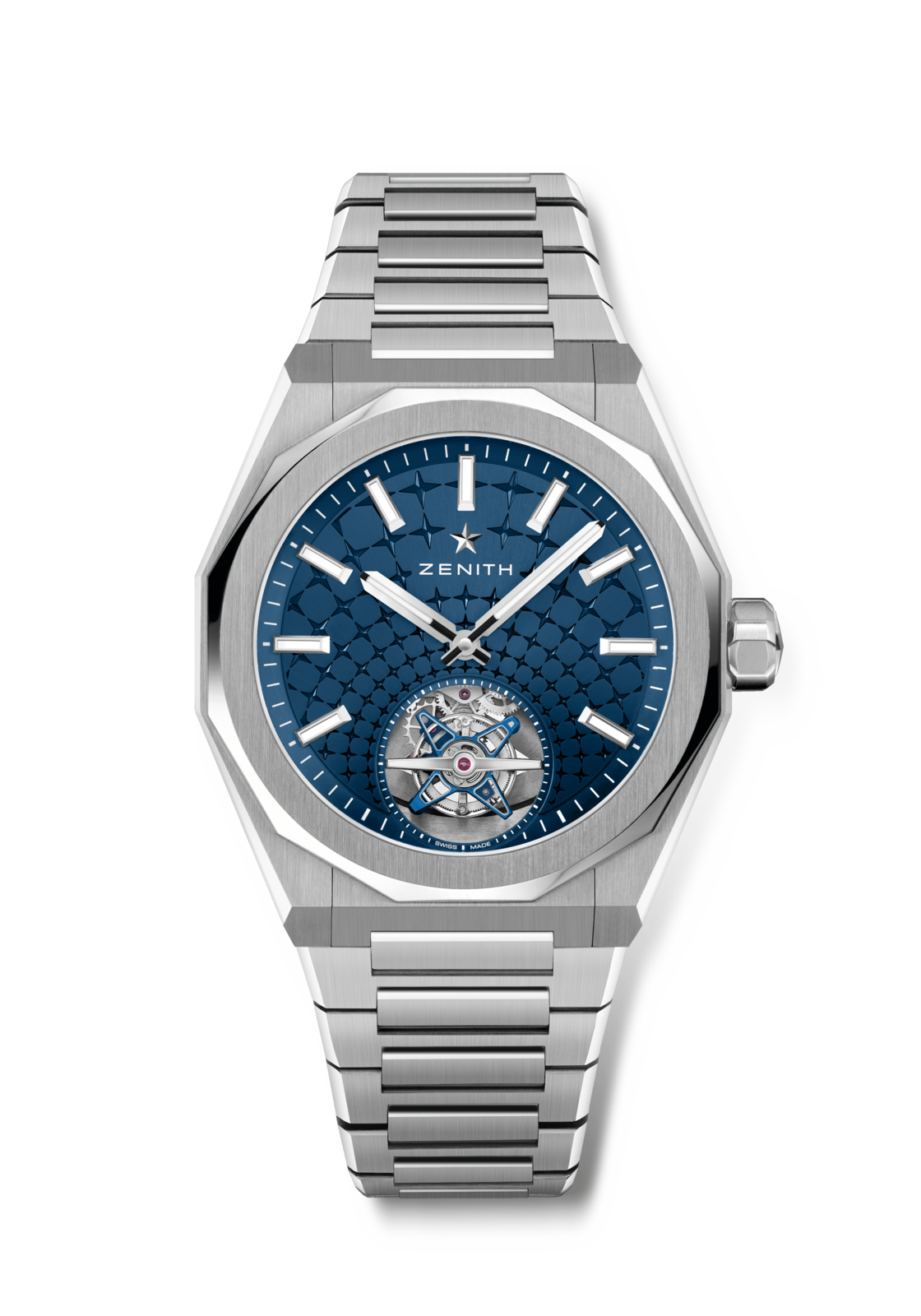 Zenith DEFY Skyline Tourbillon - 41 MM - Stainless Steel - Blue Dial - 03.9300.3630/51.I001