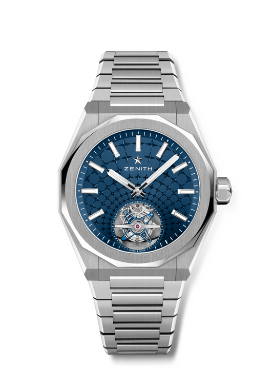 Zenith DEFY Skyline Tourbillon - 41 MM - Stainless Steel - Blue Dial - 03.9300.3630/51.I001