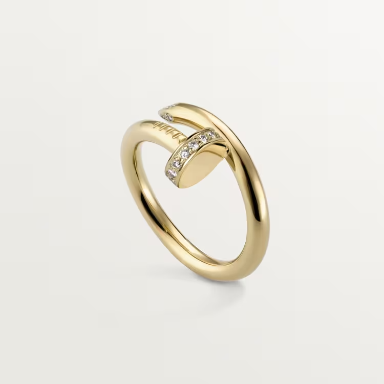 Cartier Juste Un Clou Ring - Yellow Gold Diamonds - B4216900