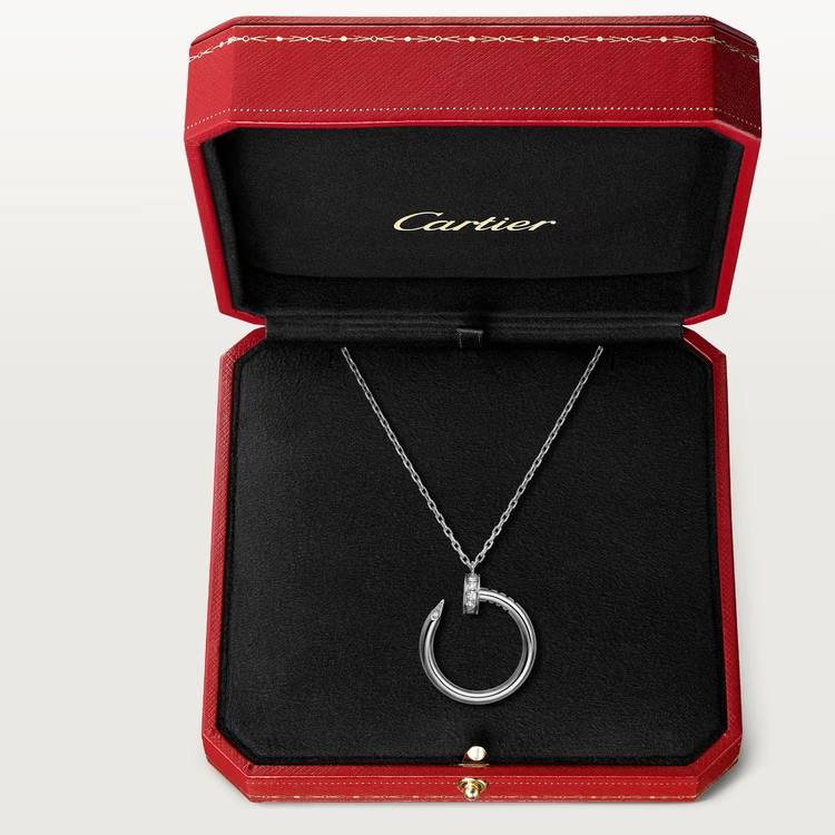 Cartier Juste Un Clou Necklace - White Gold - B7224891