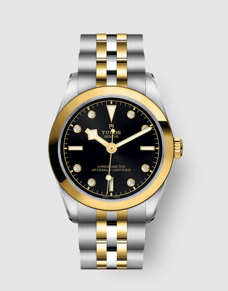 Tudor Black Bay 36 S&G - 36 MM - Steel & Yellow Gold - Black Diamond Dial - M79643-0006