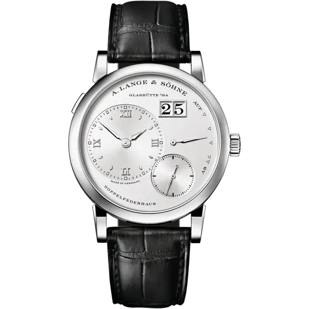 A.Lange & Söhne Lange 1 -  38.5 MM -  White Gold - Silvery Dial - 191.039