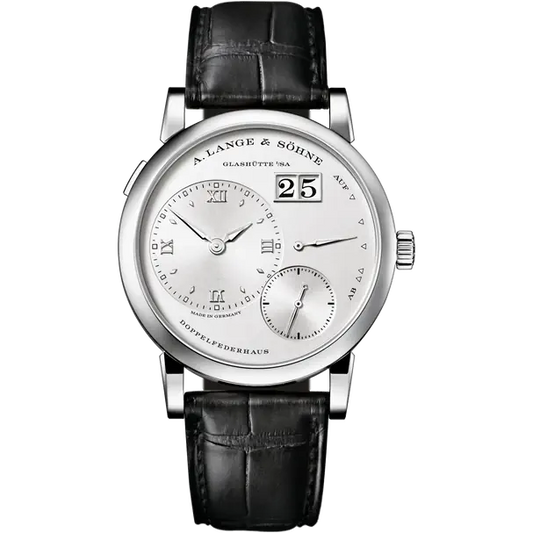 A.Lange & Söhne Lange 1 -  38.5 MM -  White Gold - Silvery Dial - 191.039