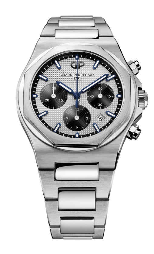 Girard-Perregaux Laureato Stainless Steel 42 MM - Stainless Steel Bracelet - Silver Chronograph Dial - 81020-11-131-11A