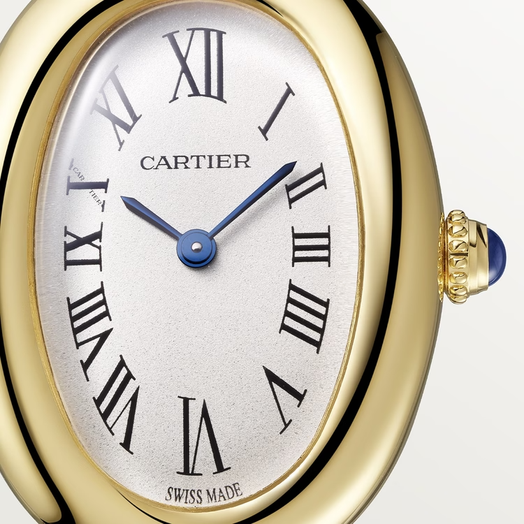 Cartier Baignoire de Cartier Yellow Gold 31.4 MM - Yellow gold Bracelet - Silvered Dial - WGBA0013