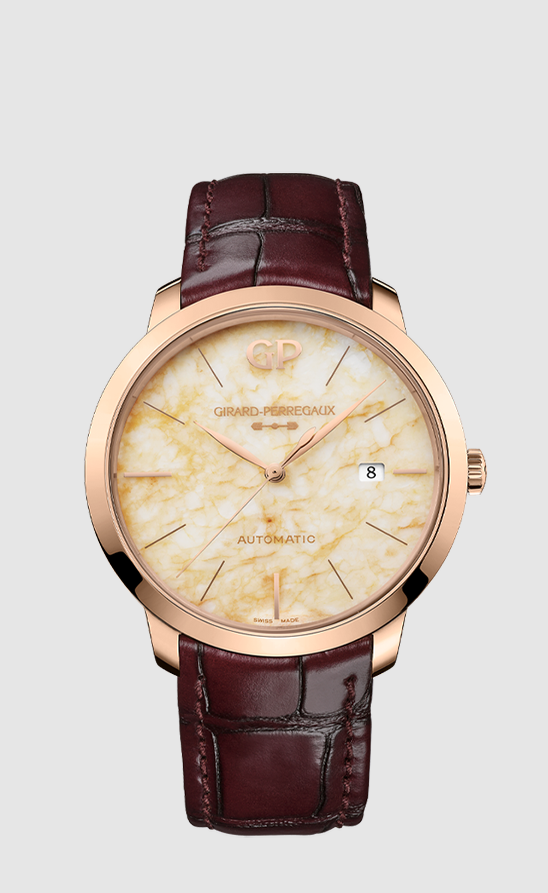 Girard-Perregaux 1966 Chateau Latour Edition - 40 MM - Rose Gold - Pebble Dial - 49555-52-3160-2GC