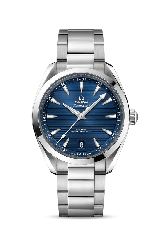 Omega Seamaster Aqua Terra Co Axial Stainless Steel 41 MM - Stainless Steel Bracelet - Blue Dial - 220.10.41.21.03.004