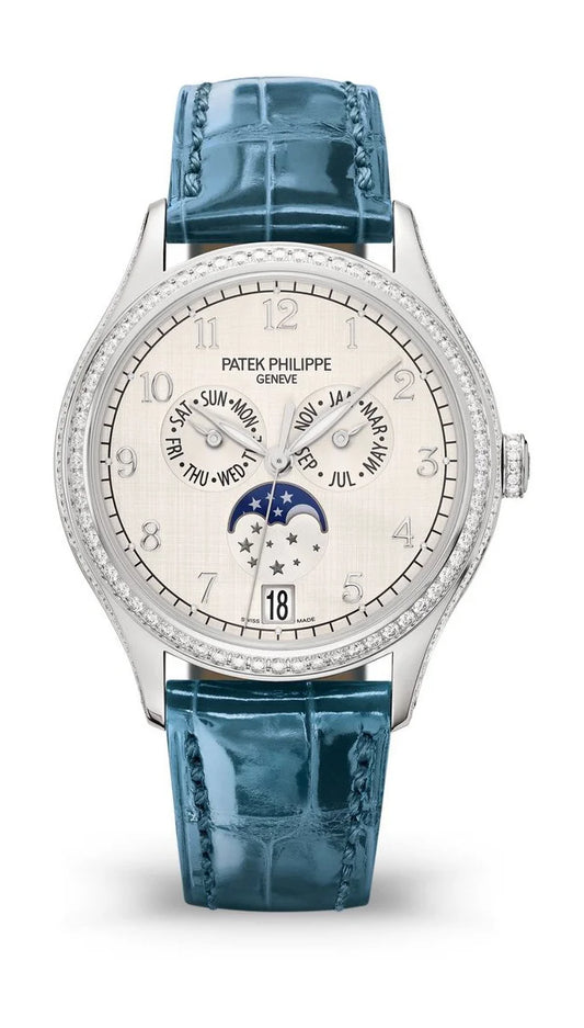 Patek Philippe Complications - Moonphase - 38 MM - White Gold - 4947G-010