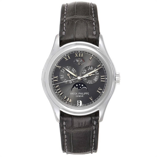 Patek Philippe Complications - Moonphase and Annual Calendar -  36.5 MM - Platinum - 5056P