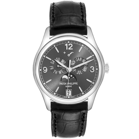 Patek Philippe Complications - Annual Calendar and Moonphase - White Gold - 39 MM - 5146G