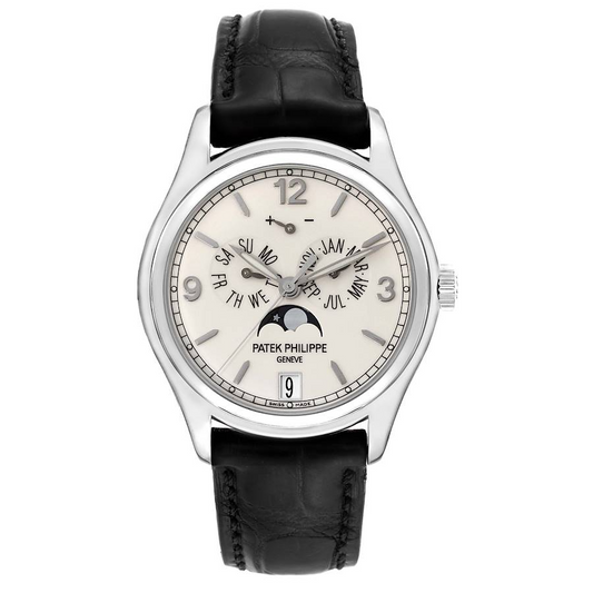 Patek Philippe Complications - Annual Calendar and Moonphase - White Gold - 39 MM - 5146G