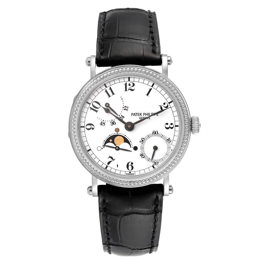 Patek Philippe Complications - Moonphase - 35.5 MM - Platinum - 5015P