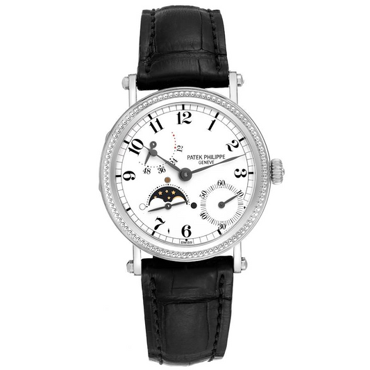 Patek Philippe Complications - Moonphase - 35 MM - White Gold - 5015G-001