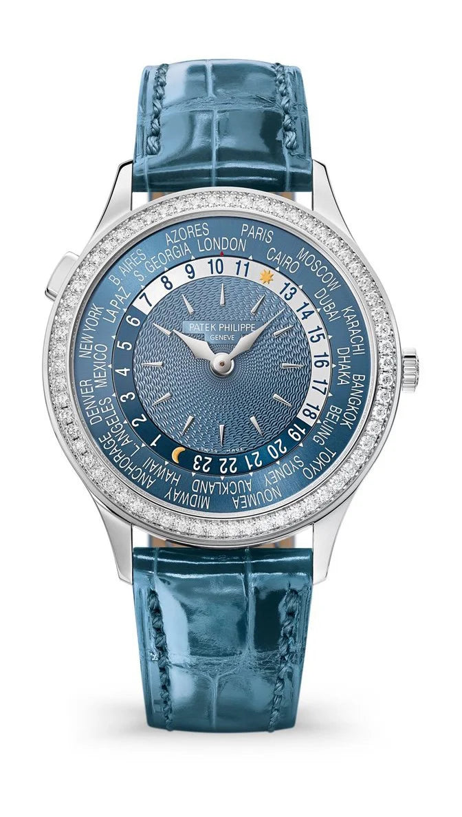 Patek Philippe Complications - World Timer - 36 MM - White Gold - 7130G-016