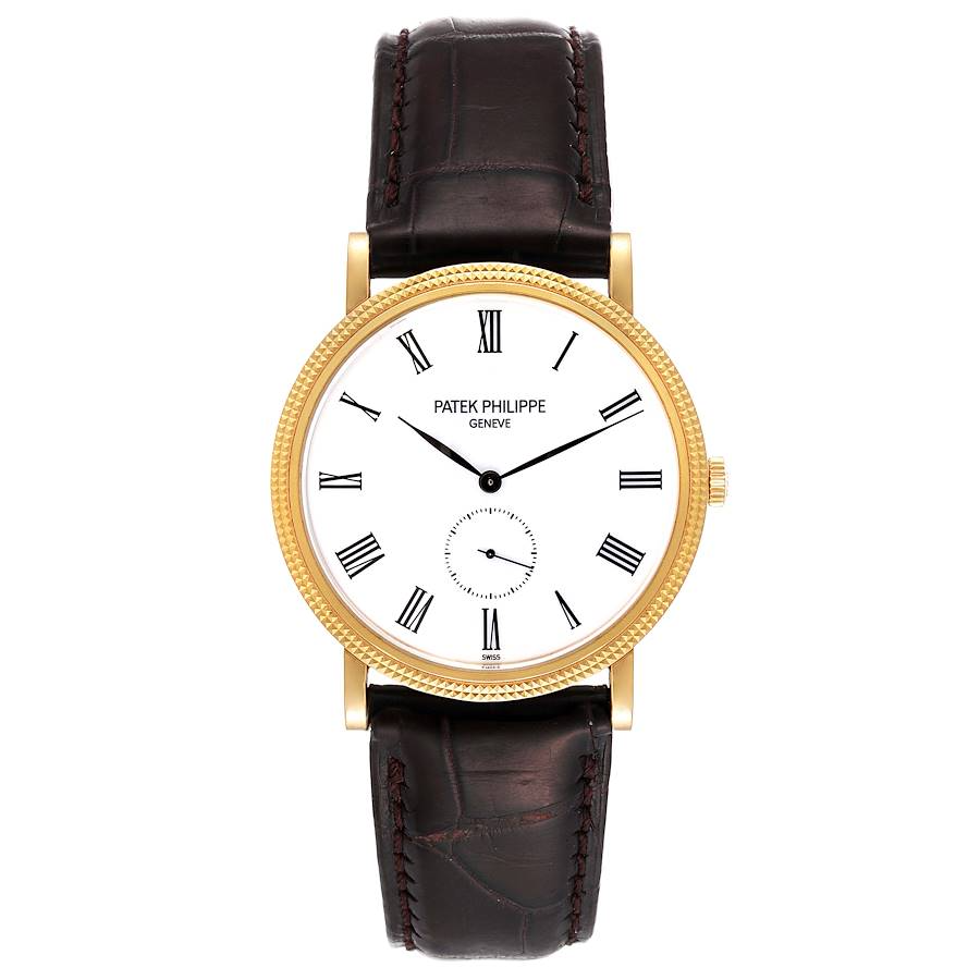 Patek Philippe  Calatrava - 34 MM - Yellow Gold - 5119J