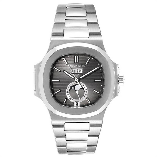 Patek Philippe Nautilus - Annual Calendar and Moonphase - 40.5 MM - Steel - 5726/1A-001