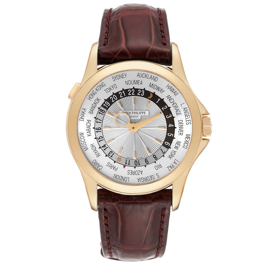 Patek Philippe Complications - World Time - 39.5 MM - Yellow Gold - 5130J