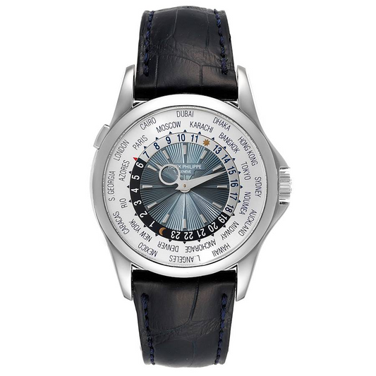 Patek Philippe Complications - World Time - Platinum - 39.5 MM - 5130P