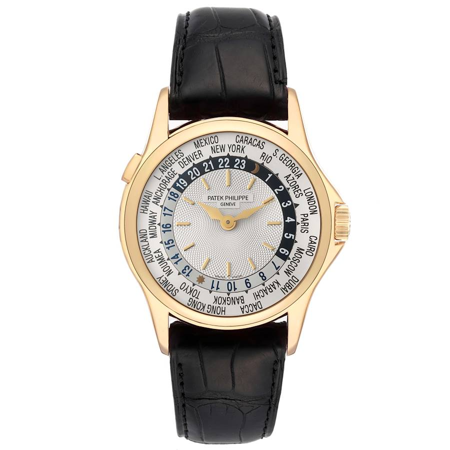 Patek Philippe Complications - World Time - 37 MM - Yellow Gold - 5110J