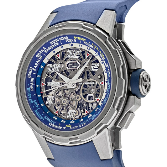 Richard Mille - Titanium - RM 63-02 Bl TI