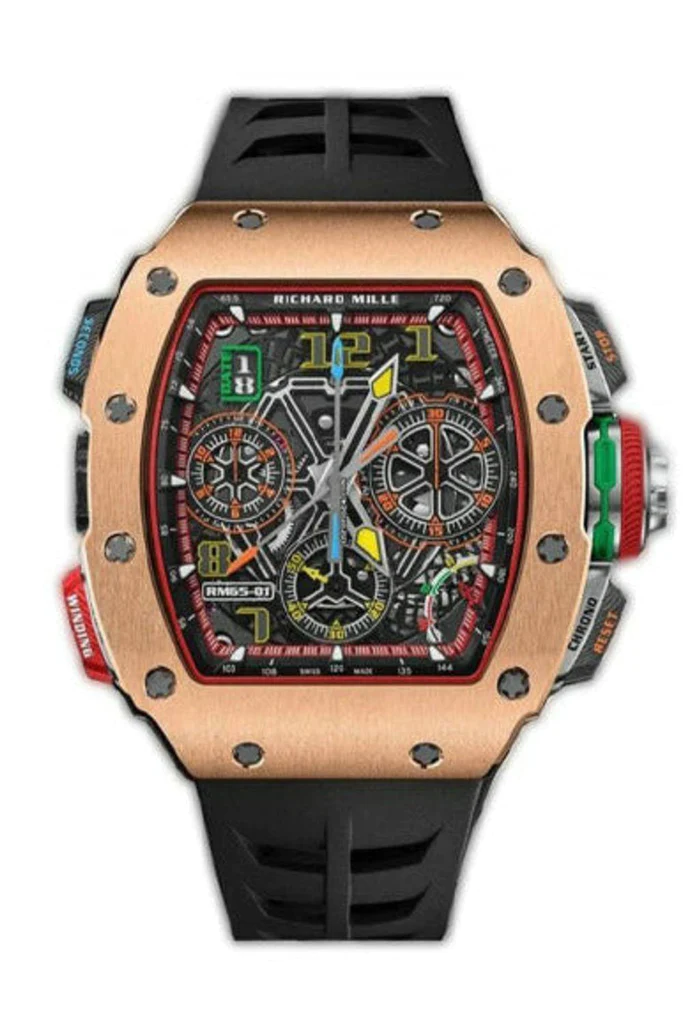 Richard Mille - Carbon and Rose Gold - RM 65-01 RG CB