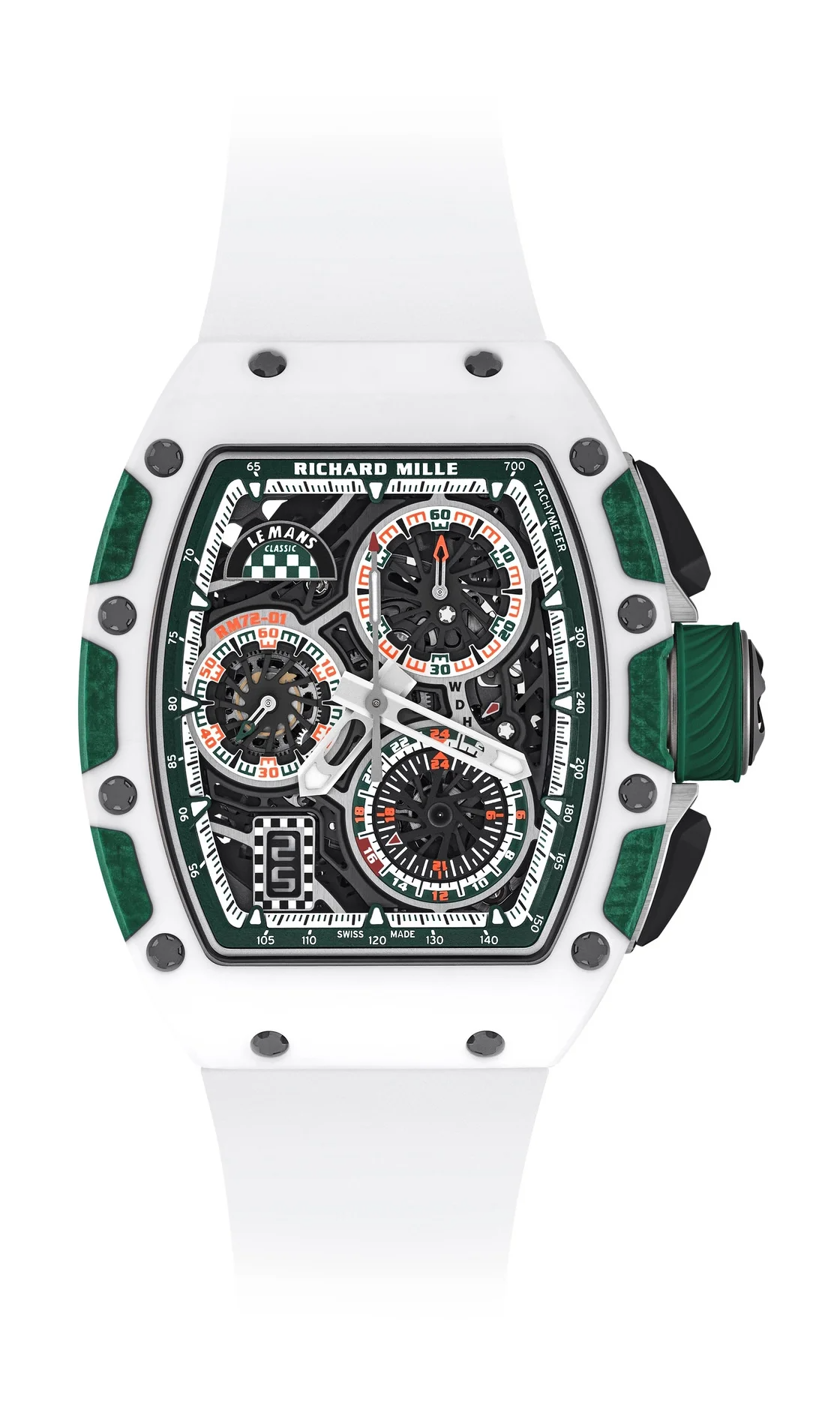 Richard Mille - Ceramic - RM 72-01 Gr Wh CR