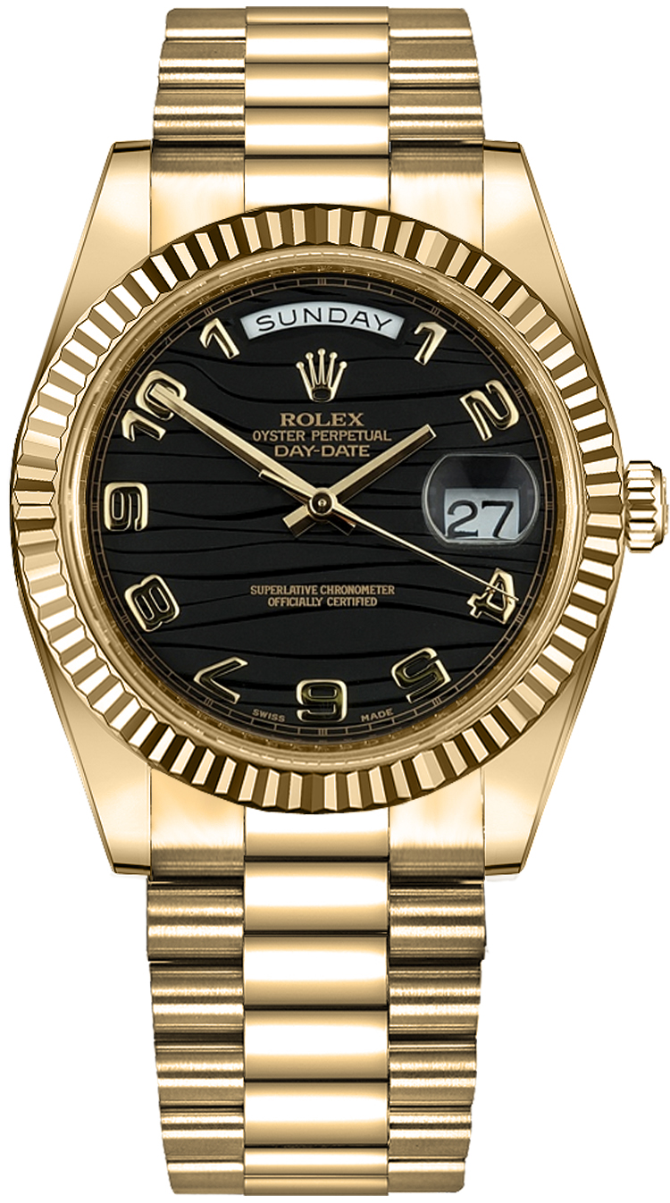 Rolex Day-Date - 41 MM - Yellow Gold - 218238 bkn