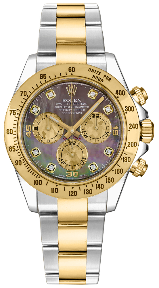 Rolex Cosmograph Daytona - 40 MM - Yellow Gold and Steel - 116523 bkmopd