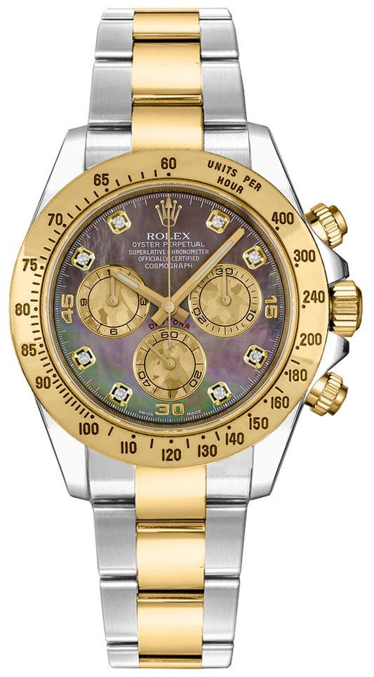 Rolex Cosmograph Daytona - 40 MM - Yellow Gold and Steel - 116523 bkmopd