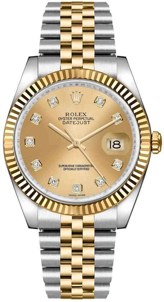 Rolex Datejust - 36 MM - Steel And Yellow Gold - 116233-0150