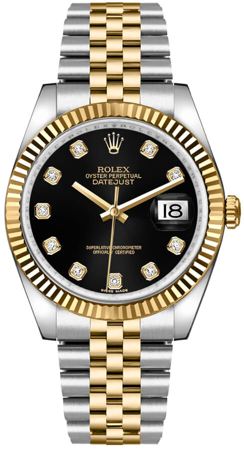 Rolex Datejust - 36 MM - Steel And Yellow Gold - 116233-0158