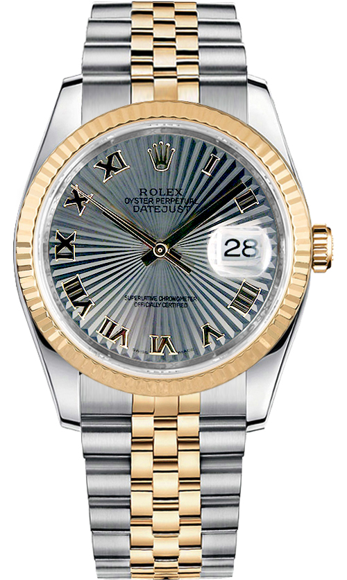 Rolex Datejust - 36 MM - Steel And Yellow Gold - 116233 grrj