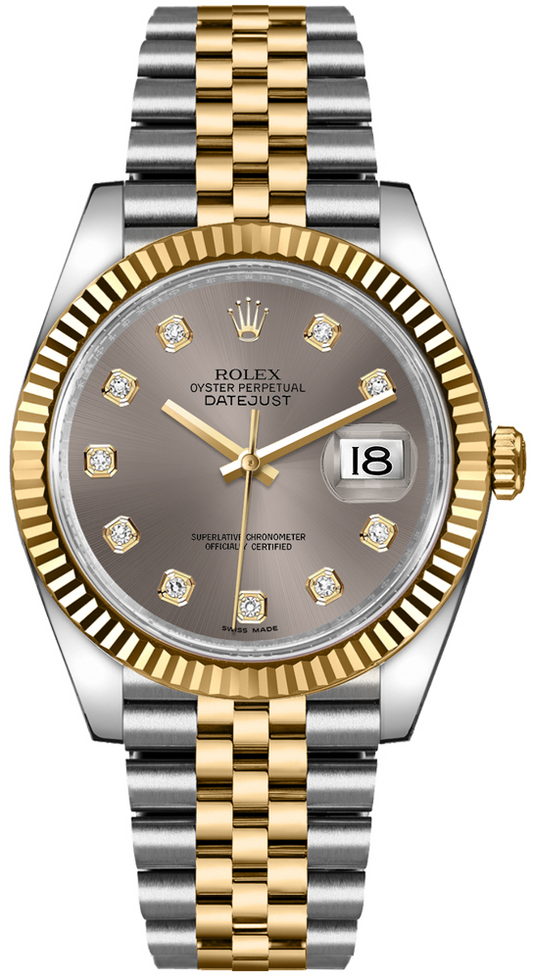 Rolex Datejust - 36 MM - Steel And Yellow Gold - 116233 grdj