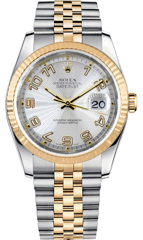 Rolex Datejust - 36 MM - Steel And Yellow Gold - 116233 slnj