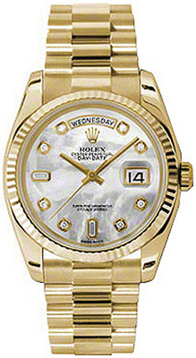 Rolex Day-Date - 36 MM - Yellow Gold - 118238-0115