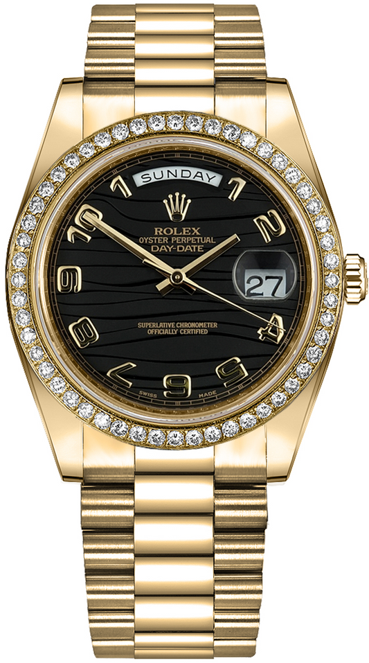 Rolex Day-Date - 41MM - Yellow Gold - 218348 wbkn