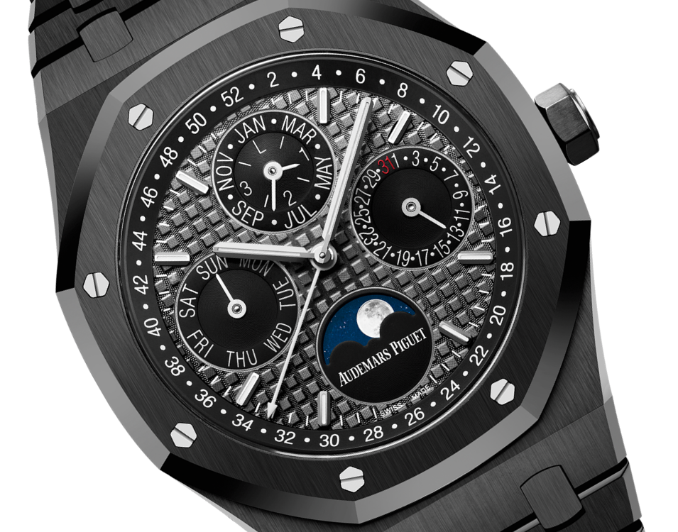 Audemars Piguet - Royal Oak - Perpetual Calendar and Moonphase - 41 MM - Black Ceramic - 26579CE.OO.1225CE.01