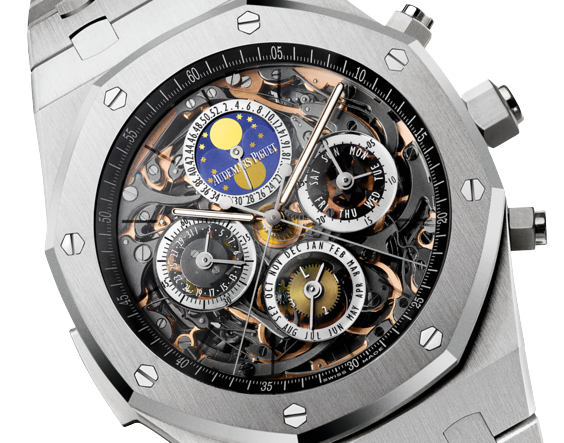 Audemars Piguet Royal Oak Titanium Openworked Grande Complication 44 MM - Titanium Bracelet - Openworked Dial - 26065IS.OO.1105IS.01