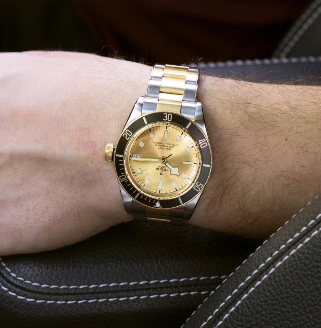 Tudor Black Bay S&G - 41 MM - Steel and Yellow Gold - Champagne Dial - M79733N-0004